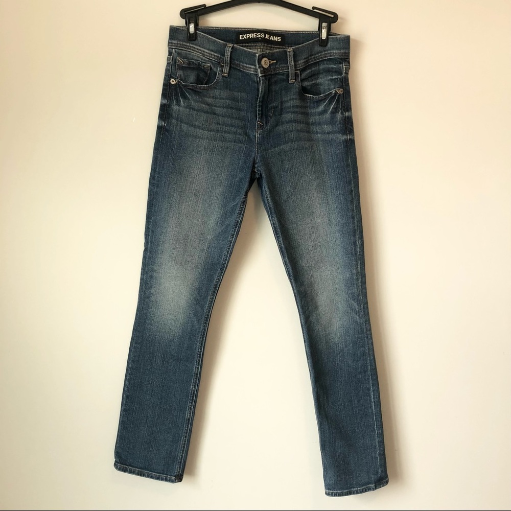 Express | Midrise Cropped Skinny Jeans